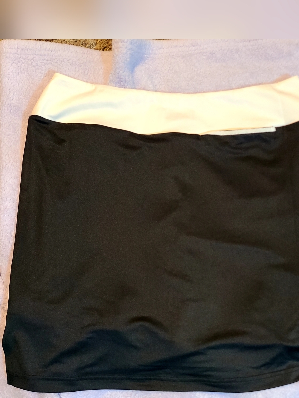 GOLFTINI Stability Skort Blue White Striped Performance NWT - Picture 3 of 7